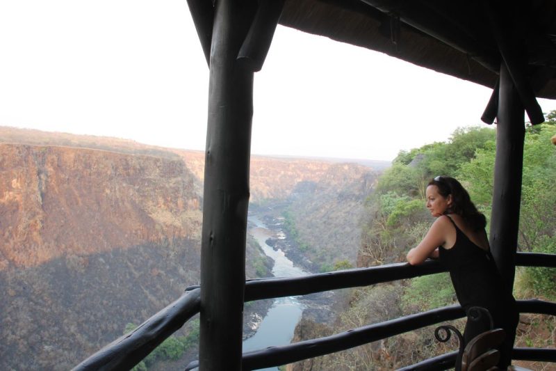 Zambezi River, Zimbabwe, Africa, sundowners