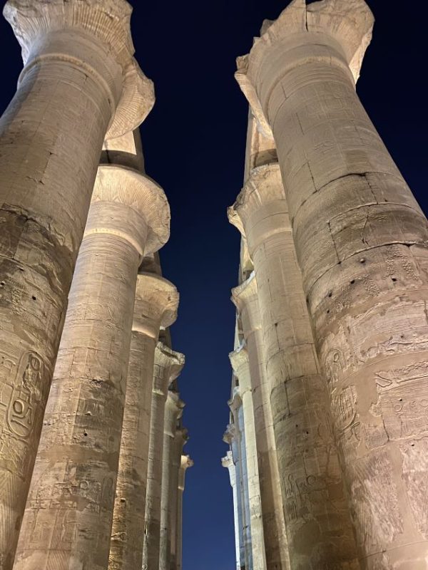 Ancient Egypt, Luxor Temple, temple columns