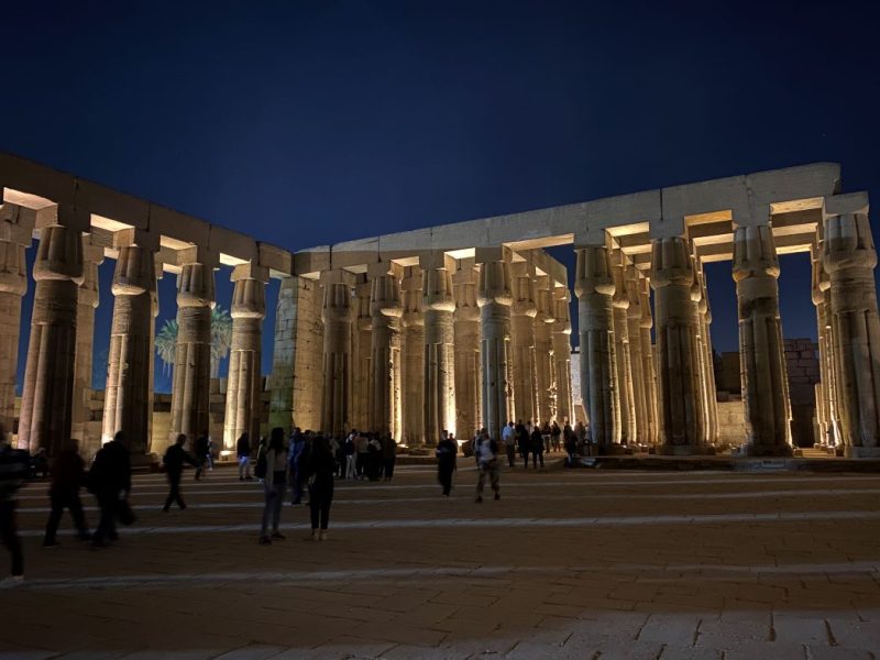 Egyptian temple, ancient Egypt, Luxor temple