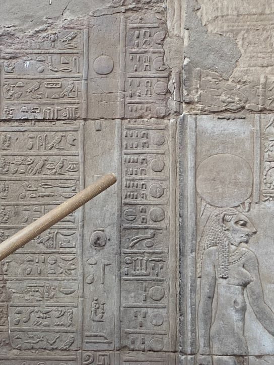 Kom Ombo temple, ancient Calendar,