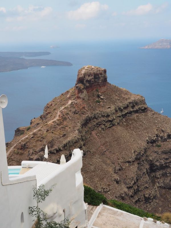 Caldera walk, Santorini, Cyclades, Greek Islands