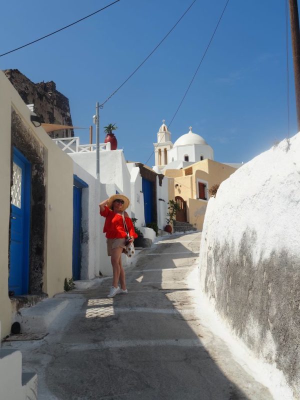 Santorini, Akrotiri, Greek Islands, Greece, Archeological location