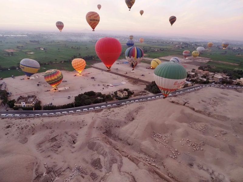 Luxor, Hot air balloon, Egypt, luxury tour,