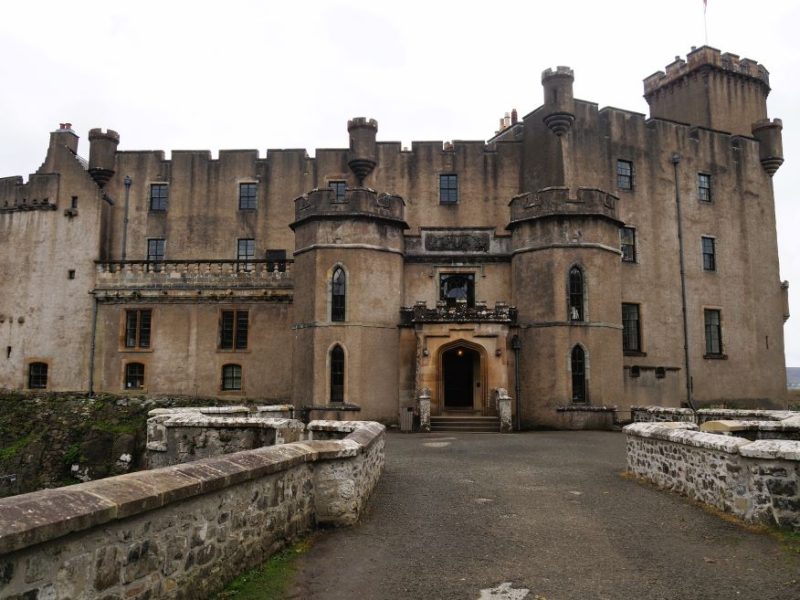 Dunvegan Castle on the Isle of Skye, Scotland