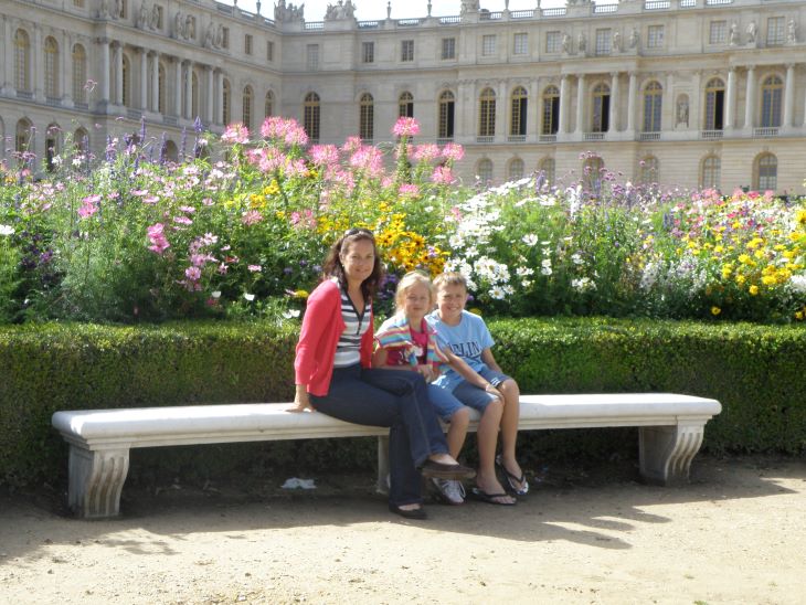 Holiday with Kids, Paris, gardens of Versailles,