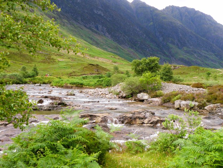 Scottish Highlands, Glencoe, mountains of Scotland