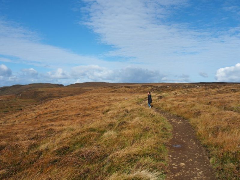 Hiking on the Isle of Skye, Scotland