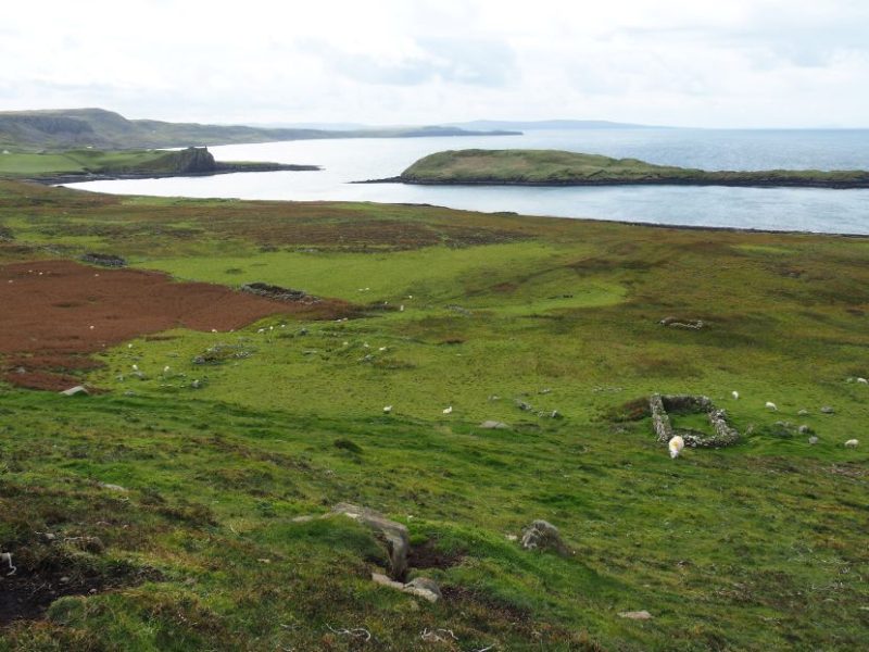 Hiking on the Isle of Skye, Scotland