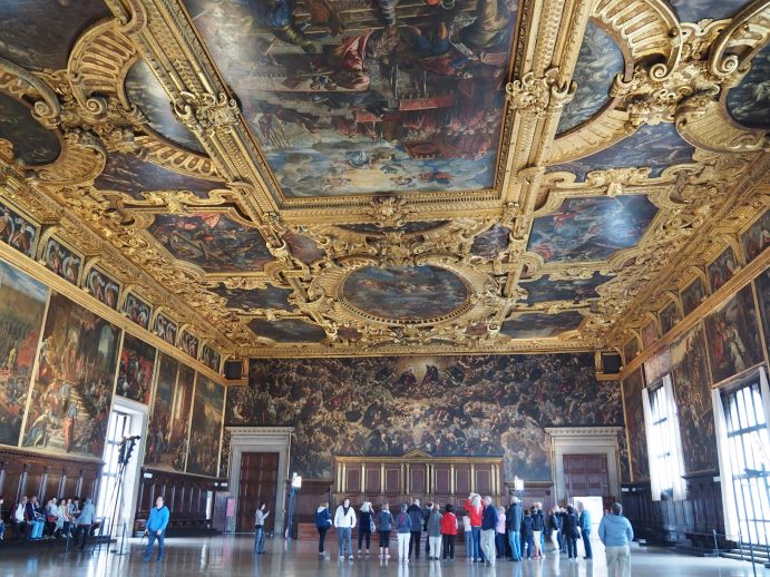 biggest room in Italy, Venice, Doge's Palace,