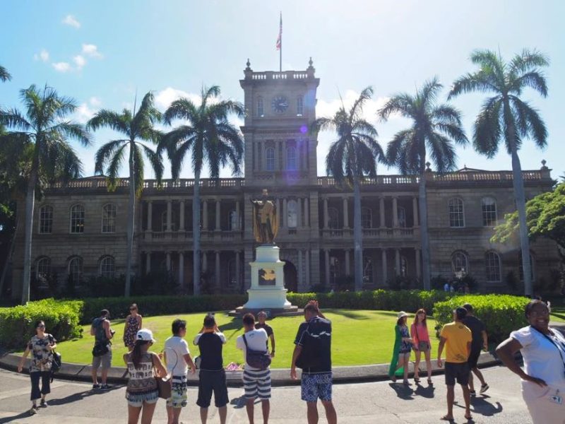 Oahu, Hawaii, royal palace