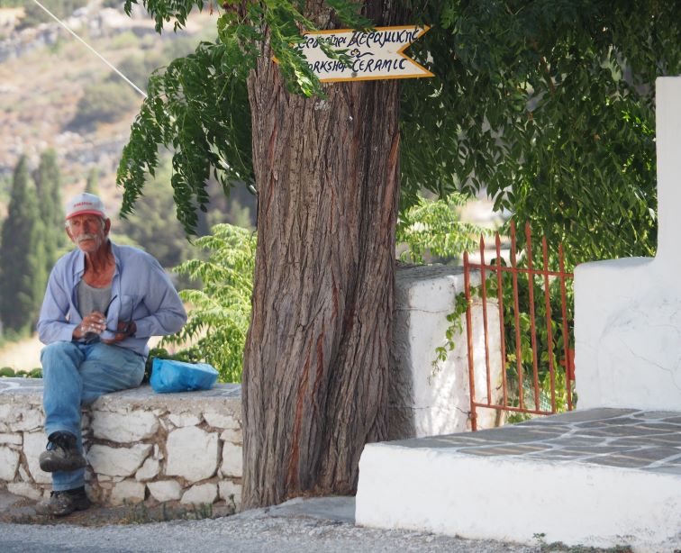 Paros, Greek Islands, Cyclades, local villager