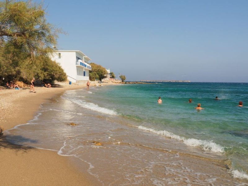 Paros white marble, Greek Islands, Cyclades, gorgeous beach