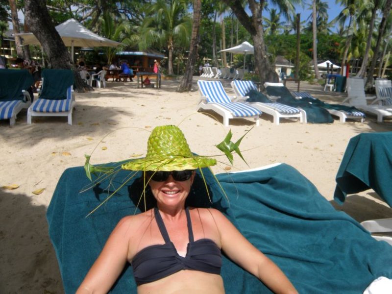 weaving, sun safety, Fiji,