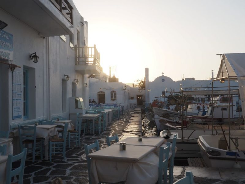 Paros, fishing village, Greek Islands, Cyclades