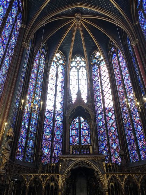 Saint Chapelle, beautiful churches, Paris, France