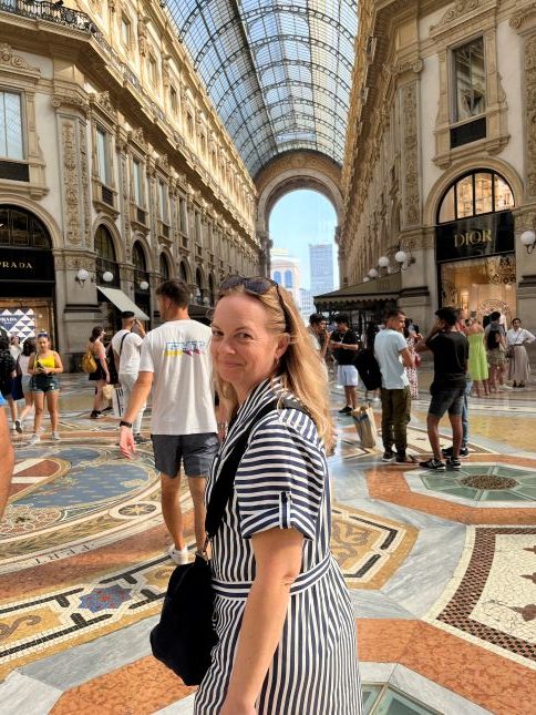 Galleria Vittorio Emanuele II, Milan shopping, Italy