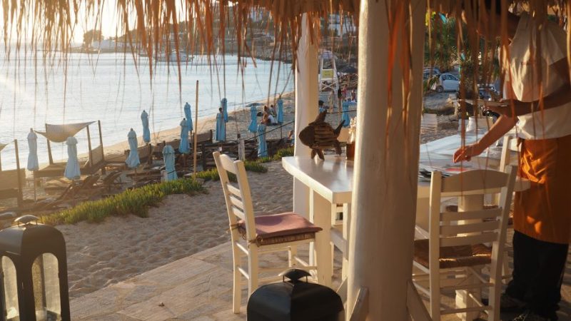 Mykonos, Hippe Fish Cafe, Shirley Valentine filming location, Greek Islands, Cyclades, things to see in Mykonos