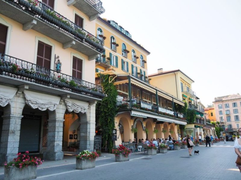 Lake Como, Lago di Como, Italy, shopping