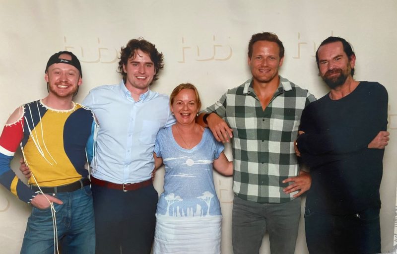 Men of Outlander, fangirling, meet and greet Australia, Hublander