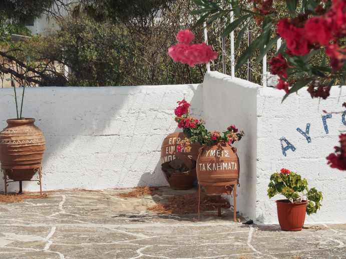 Paros, Greek Islands, Cyclades, hilltop village