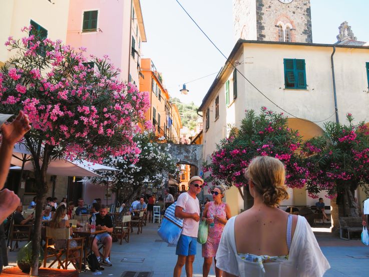 Cinque Terre Villages, sailing day, Italy, 