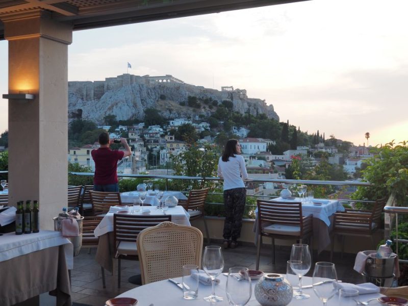 Athen's hotel, Acropolis view, Greece