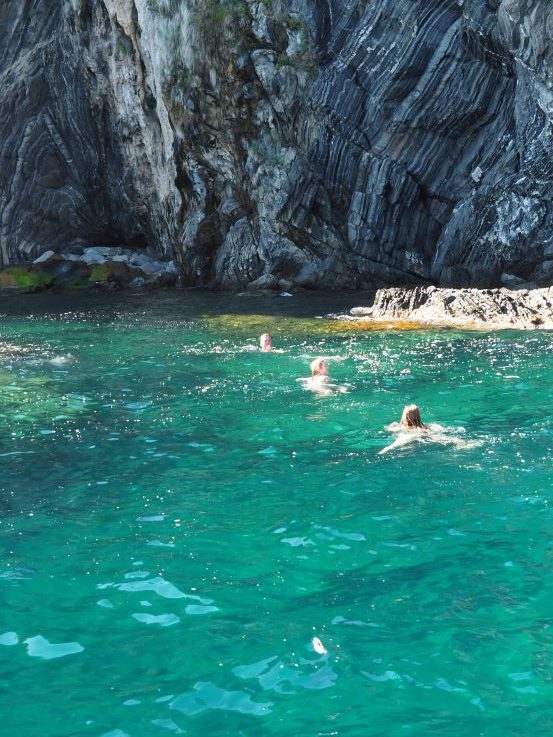 Cinque Terre, sailing day. Italy, 