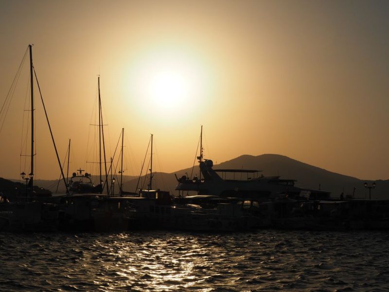 Paros, fishing village, Greek Islands, Cyclades