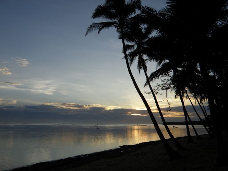 Island time, Fiji, sunset