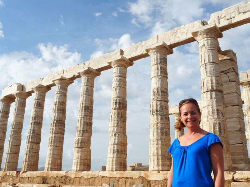 Cape Sounion, Athens, Greece, ancient Greek temple