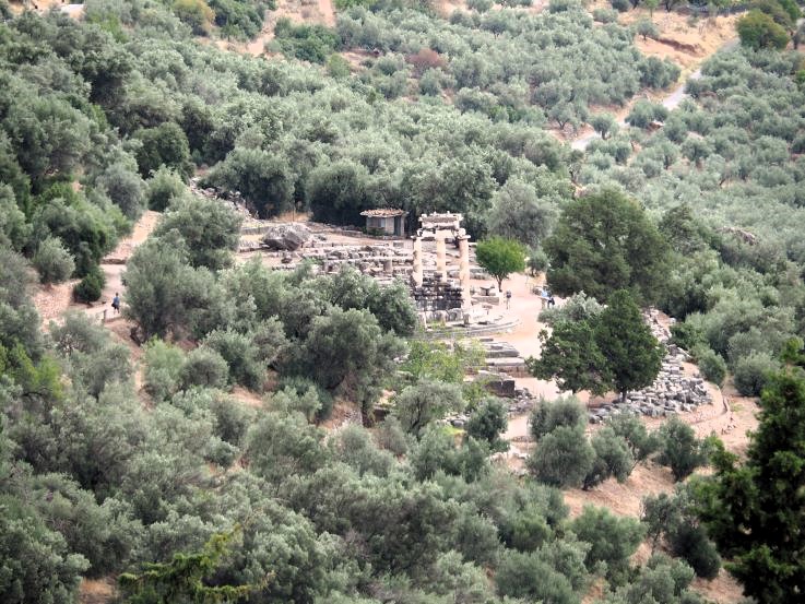 Delphi, Athens, Greece, sanctuary of Apollo