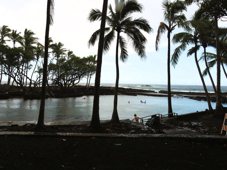 Big Island, Hawaii, natural thermal pool