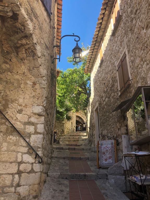 Hilltop village, French Riviera, Cote d'Azur, 