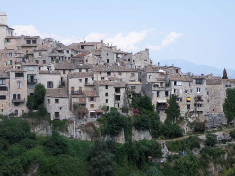 French village, French Riviera, hilltop village