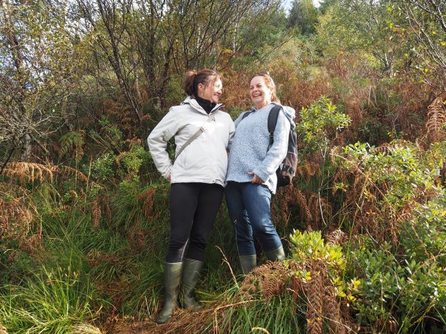 Highland trust, Scotland, good friends, Lady Debra