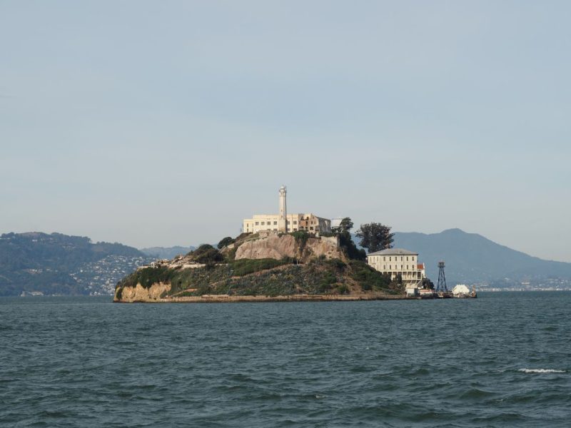 San Francisco, The Rock, island prison, 