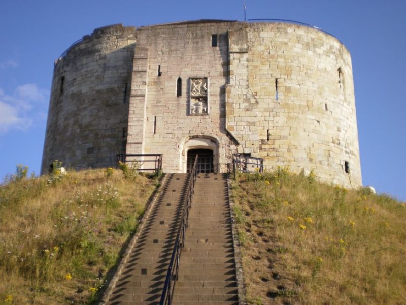 Medieval walled city, Tower, Medieval stronghold, York, England