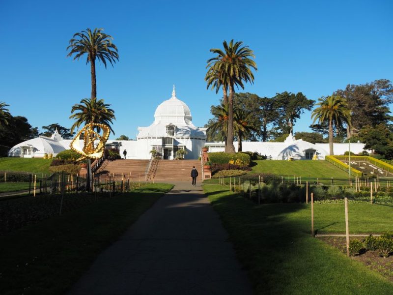 Golden Gate Park, San Francisco, beautiful building, California