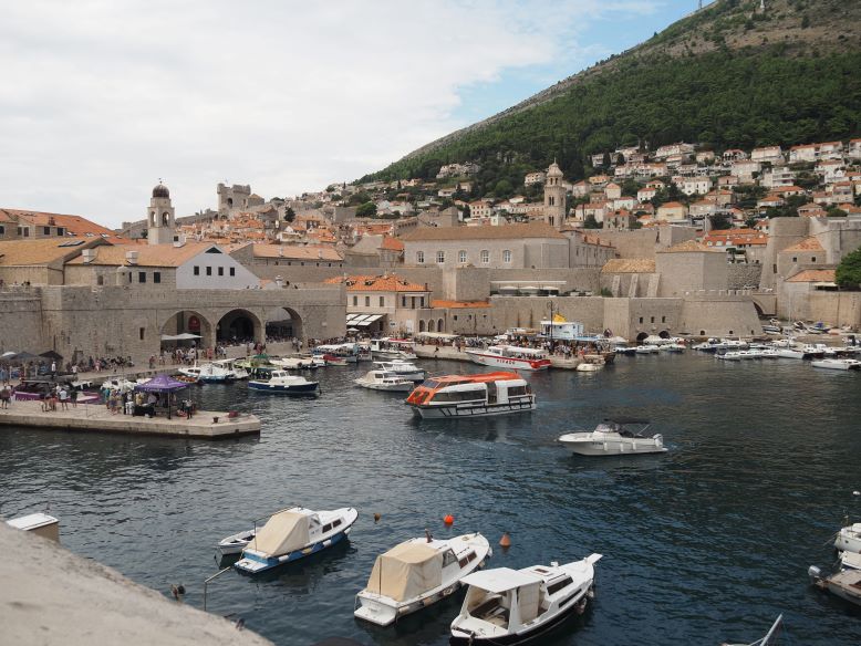 Medieval walled city, Croatia, Game of Thrones filming location