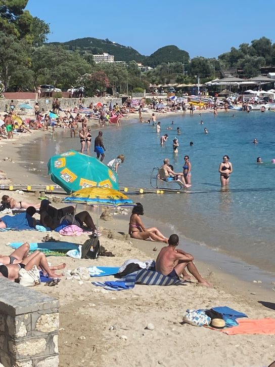 Palaiokastritsa Beach, Corfu, Greek Islands, Ionian Islands