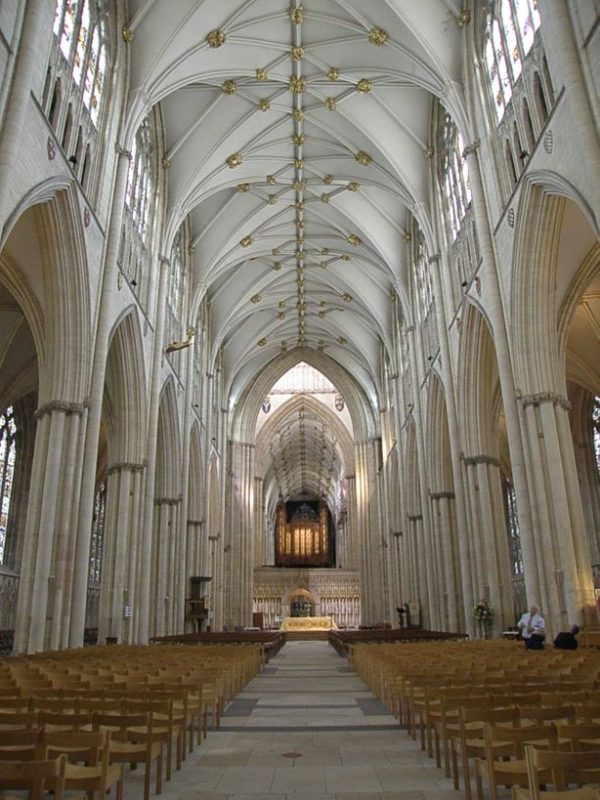 York Minster, Medieval walled city, English church