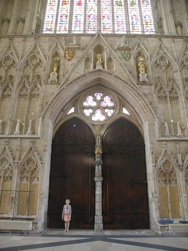 York Minster, Medieval walled city, English church