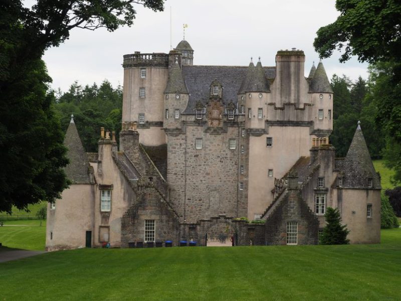 Scottish Castles, Aberdeen, turrets, fortress tower