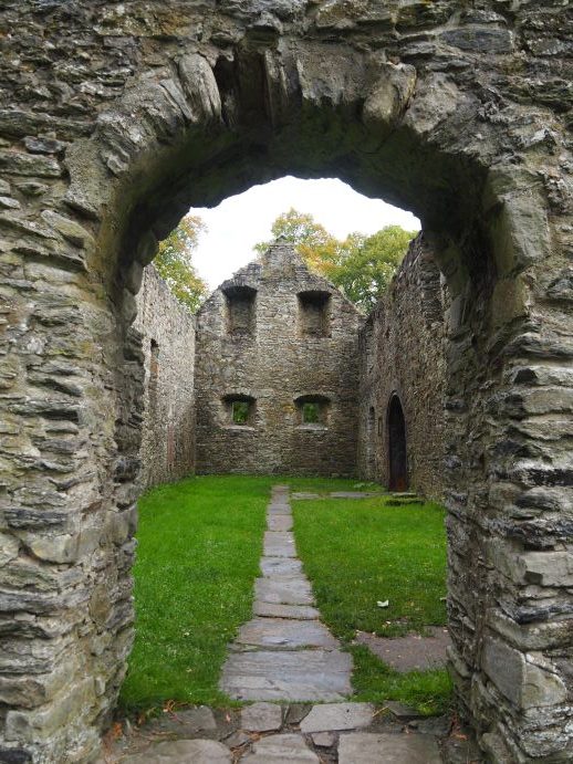 Scottish castles, Blair Castle, Perthshire, chapel ruins