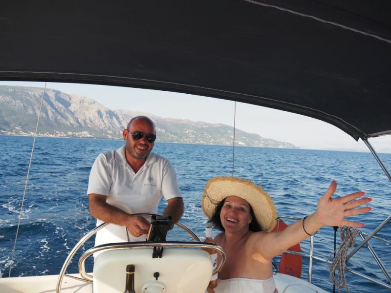 Balos yachts, Corfu, sailing day, Greek Islands, Ionian Islands