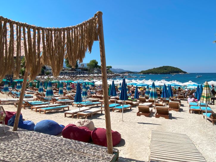 beautiful beach, Ksamil Beach, Albania