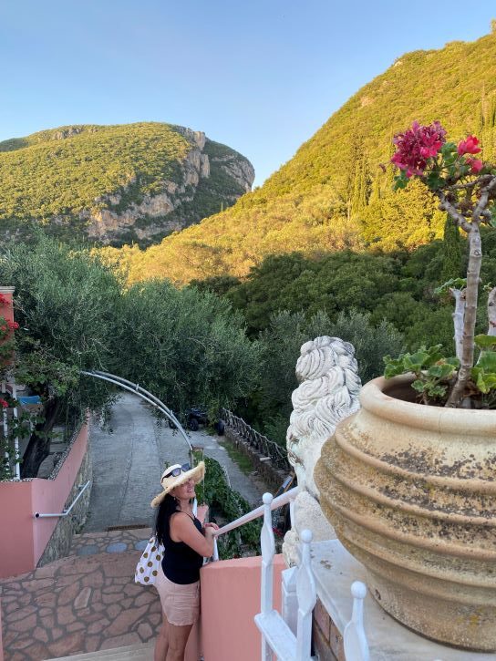 Elia Taverna, Palaiokastritsa, Corfu, Greek Islands, Olive grove