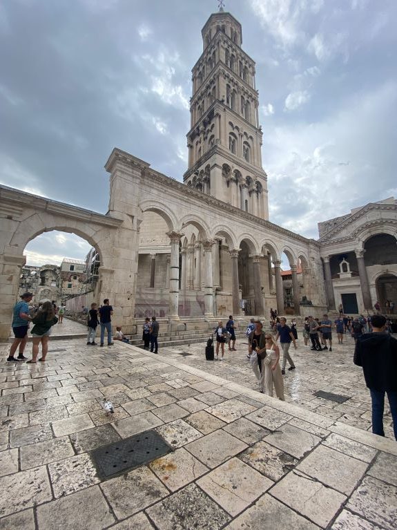 Split, Croatia, Cathedral of Saint Dominius