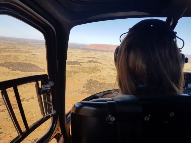 Uluru National Park helicopter ride, luxury vacation, Northern Territory, Australia