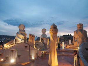 Gaudi, Barcelona, Spain, architecture,